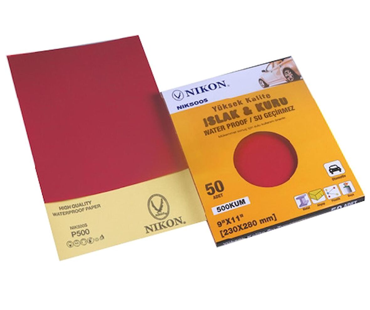 Nikon NIK800S 800 Kum Islak & Kuru Su Zımparası