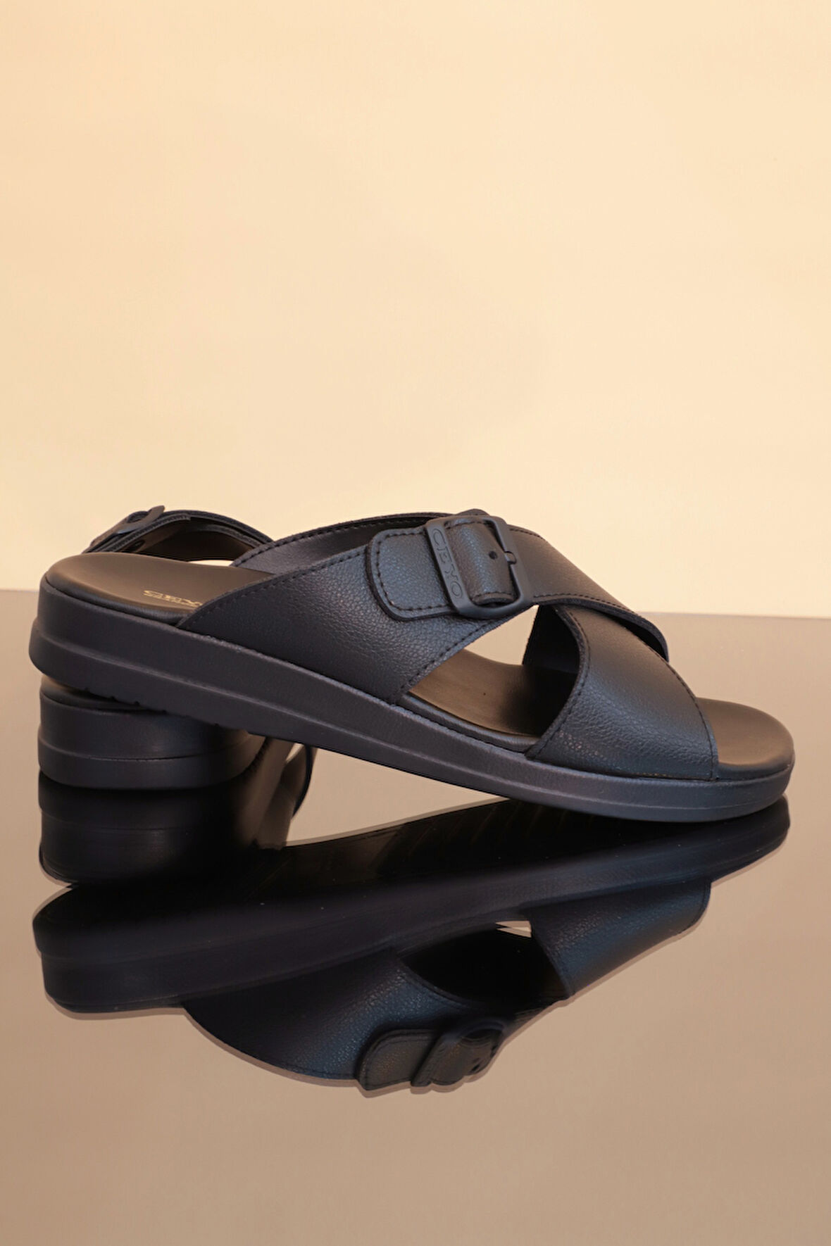 Konfores 1239-Grande Tam Anatomik Terlik - NKT01239-siyah-41