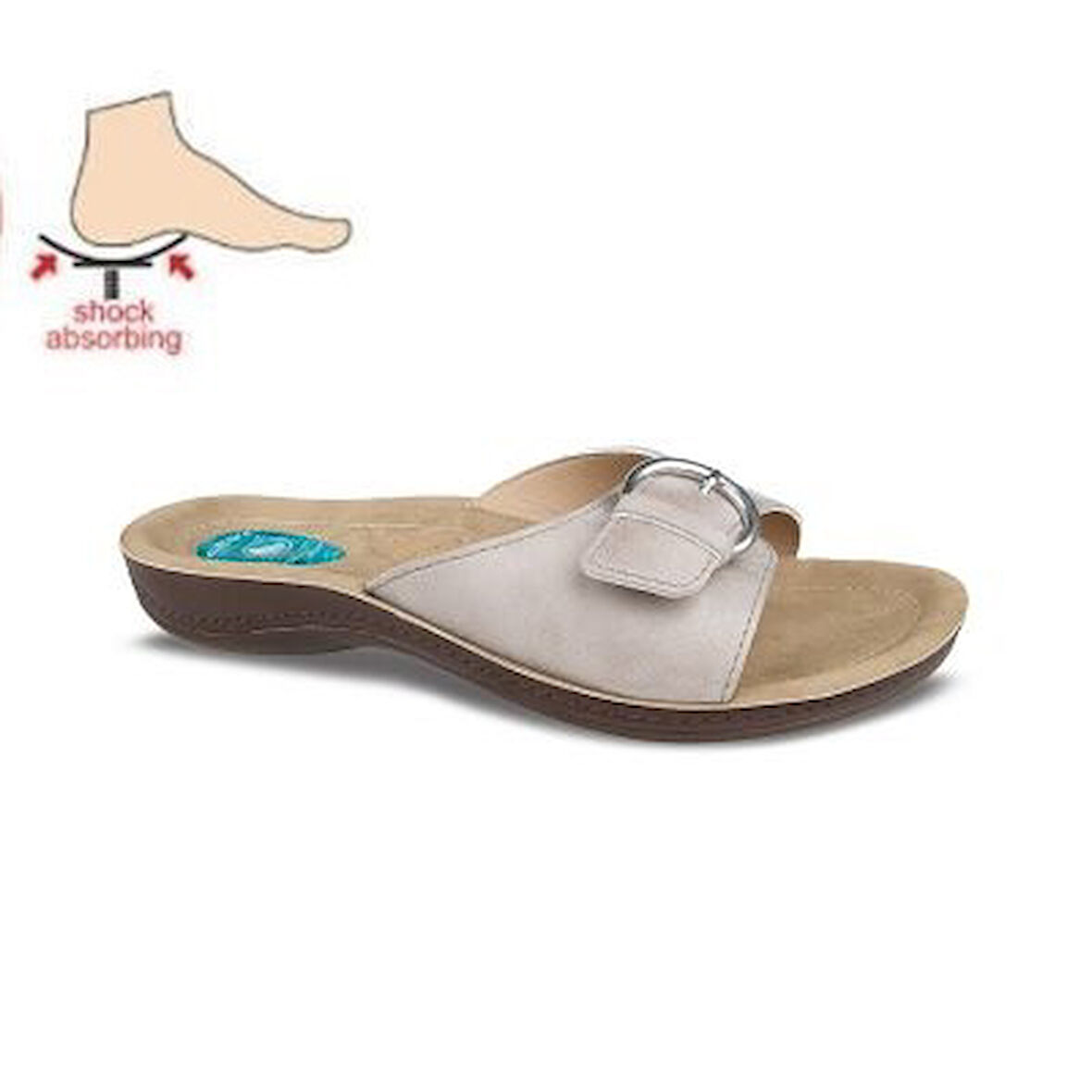 Konfores 1493-9808-19 Tam Anatomik Kadın Terlik