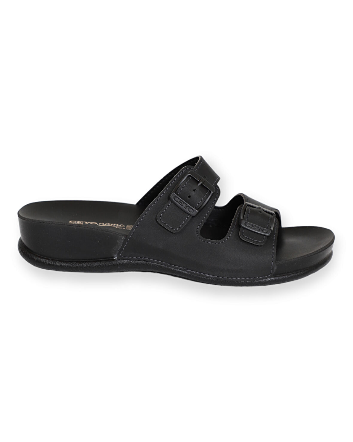 Konfores 1575-Olıva-7 Tam Anatomik Kadın Terlik