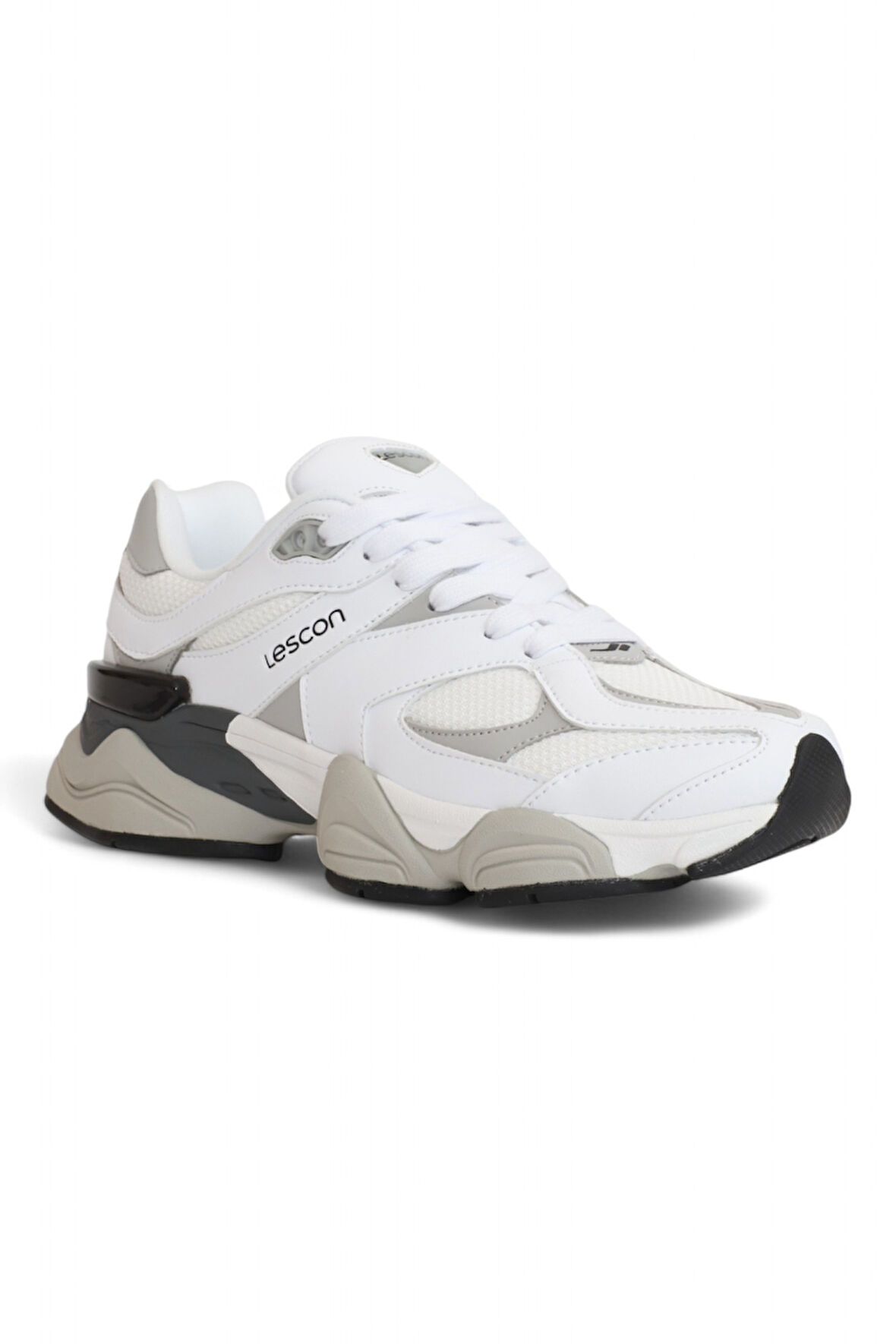Lescon 2079-Ghost Anatomik Tabanlı Genç Unisex Sneakers Ayakkabı - NKT02079-BEYAZ-43
