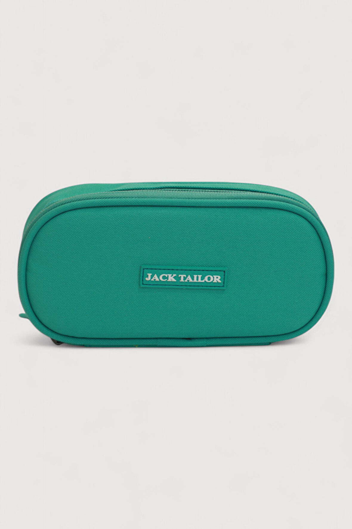 Jack Taılor 2112 İthal Yıkanabilir Kumaş Çift Bölmeli Gözlü Kalemlik Kalem Kutusu - NKT02112-turkuaz-TEKEBAT