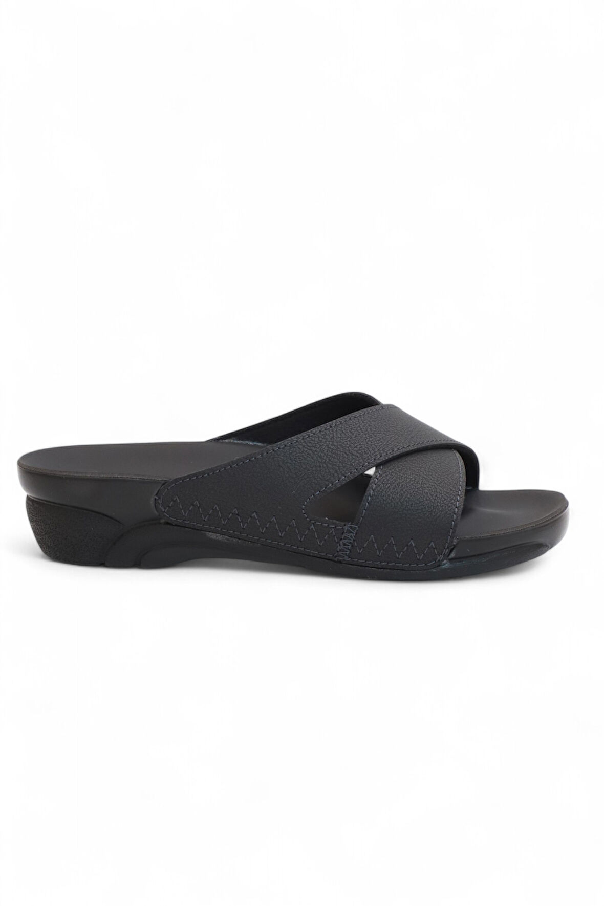 2176-Venedik-9 Tam Anatomik Kadın Günlük Terlik - NKT02176-siyah-38