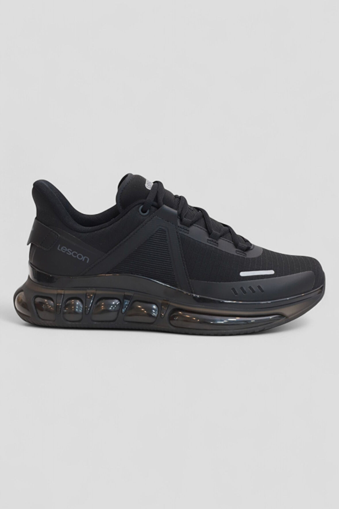 Lescon 2208-Aırfoam Eterıum Anatomik Tabanlı Unisex Yürüyüş & Koşu Ayakkabısı - NKT02208-siyah-45