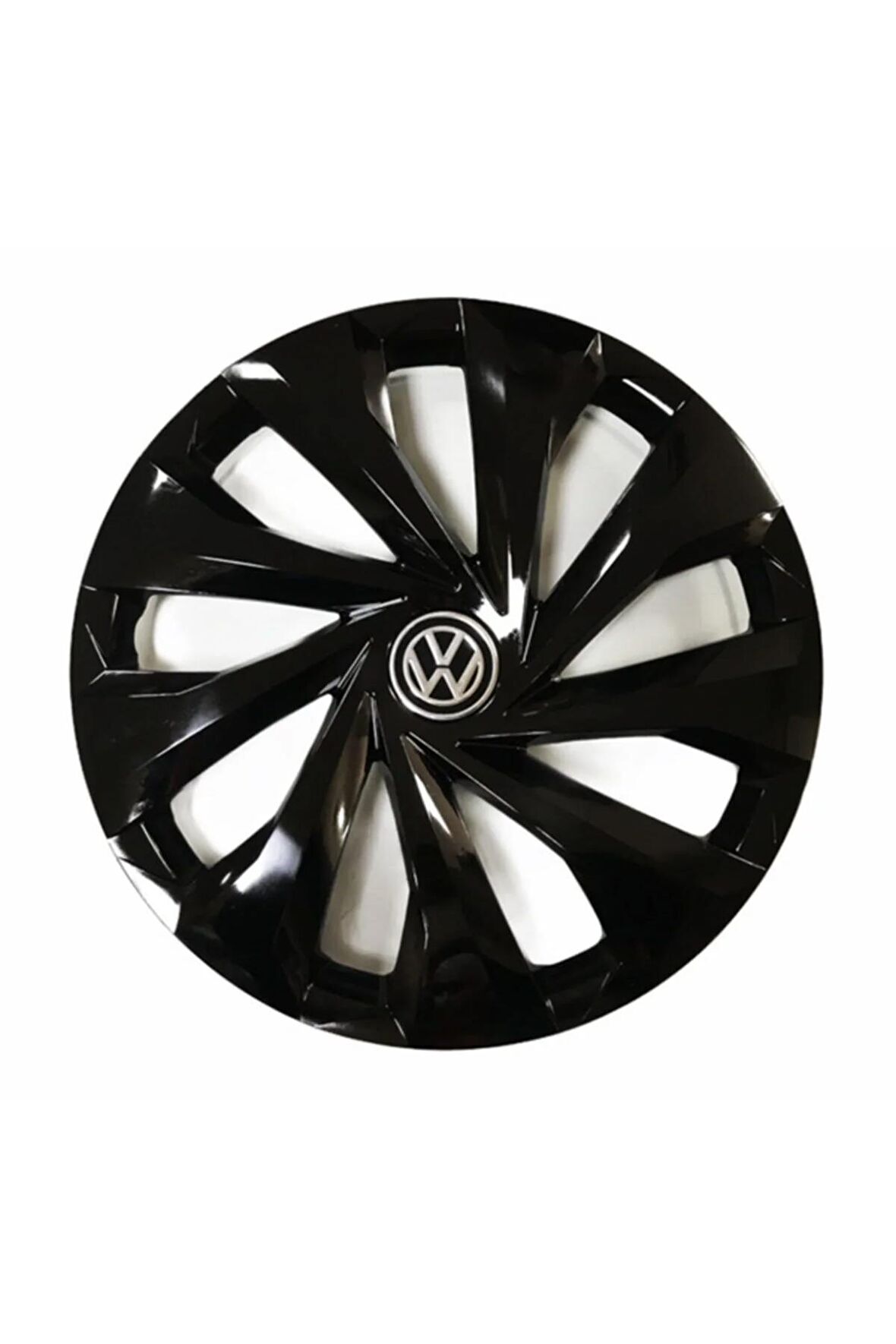 Volkswagen Passat Uyumlu 15 Inç 4 Adet Piano Black Siyah Jant Kapağı Takımı