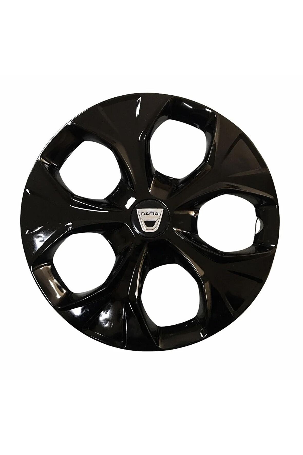 Dacia Araçlarına Uyumlu 14 Inç Piano Black Siyah Jant Kapağı 4 Adet