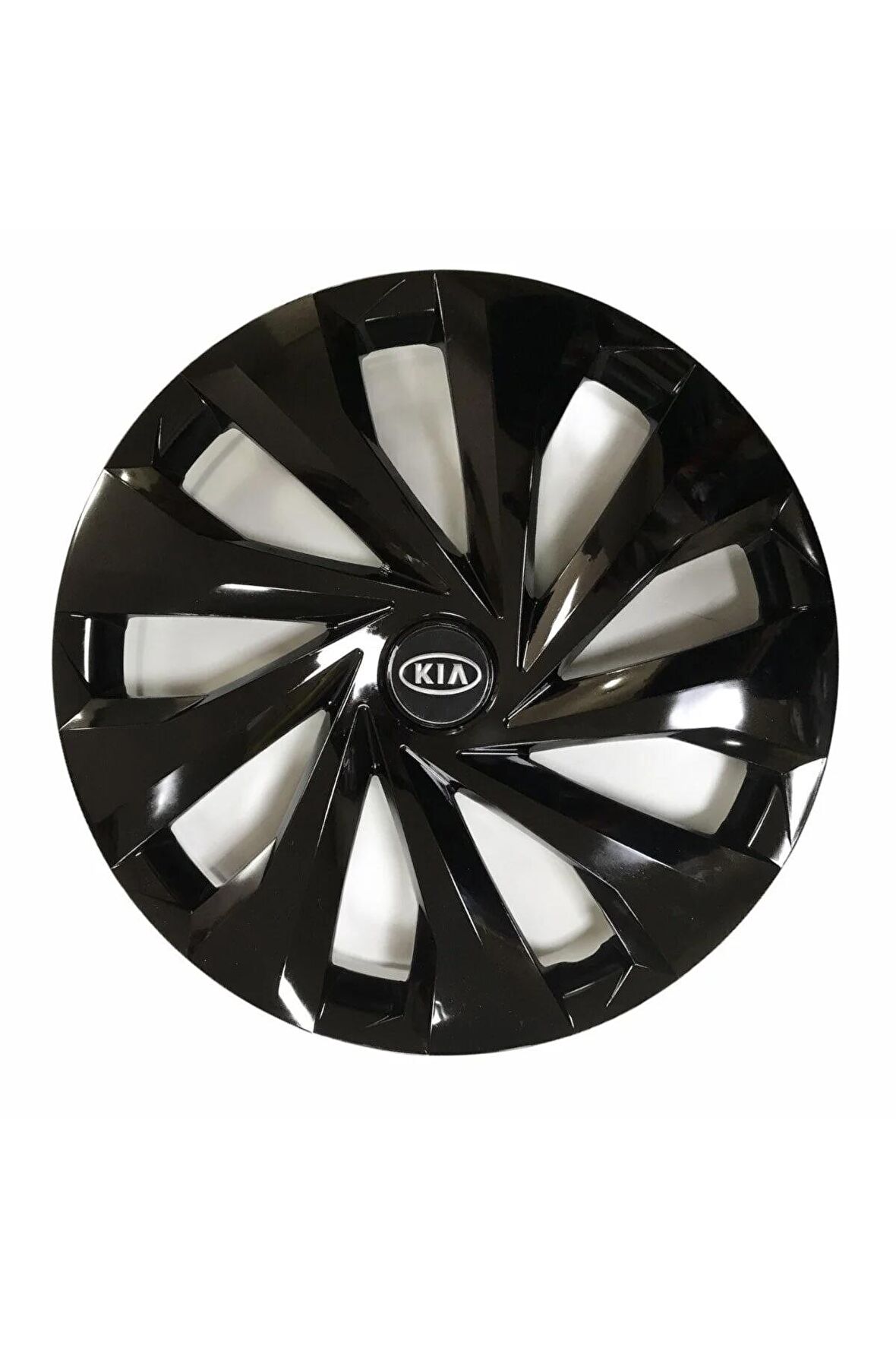Kia Araçlarına Uyumlu 15 Inç Piano Black Siyah Jant Kapağı 4 Adet