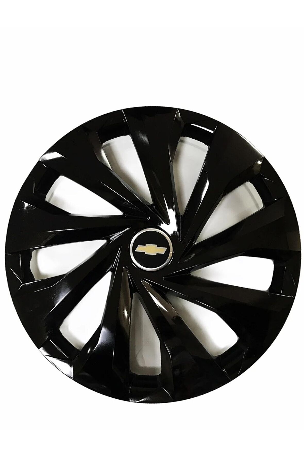 Chevrolet Araçlarına Uyumlu 15 Inç Piano Black Siyah Jant Kapağı 4 Adet