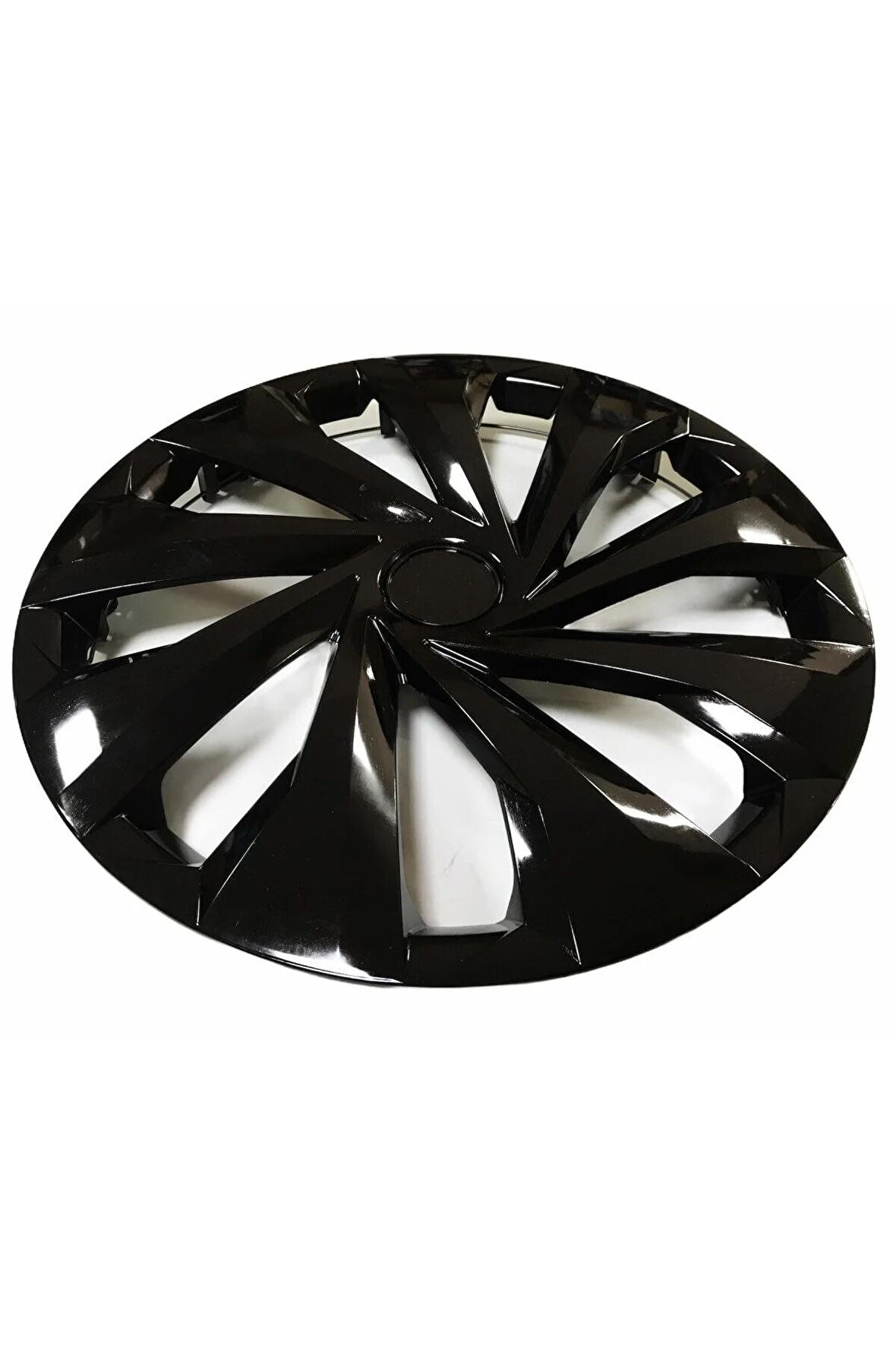 Tüm Araçlara Uyumlu 14 Inç Piano Black Siyah Jant Kapağı 4 Adet