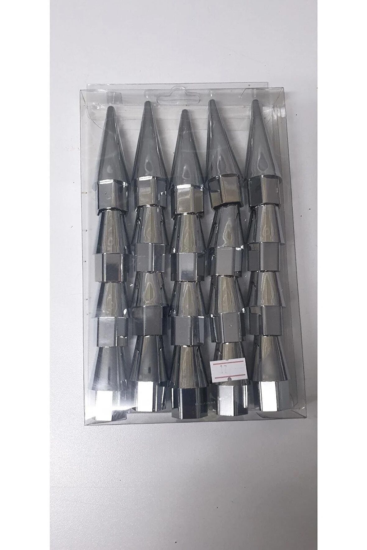 Sivri Mermi Bijon Kapağı Krom 19mm