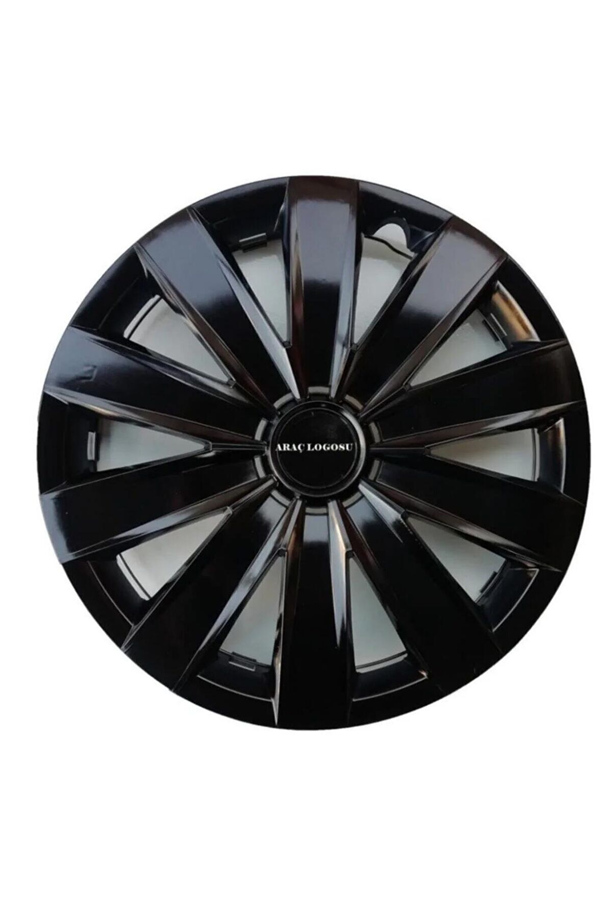 Ford Escort Uyumlu 15 Inc Piano Black Siyah Jant Kapağı Seti 4 Adet