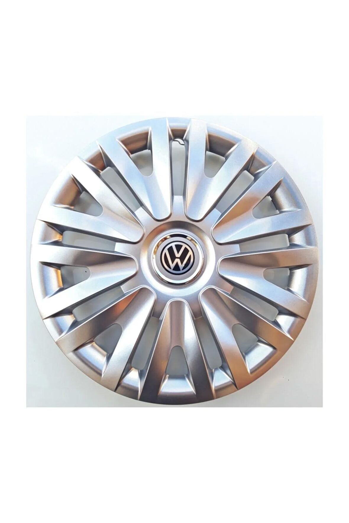 Volkswagen Polo - Golf - Bora 15'' Inç Jant Kapağı 4 Adet Kırılmaz Esnek - Amblem Hediyeli.
