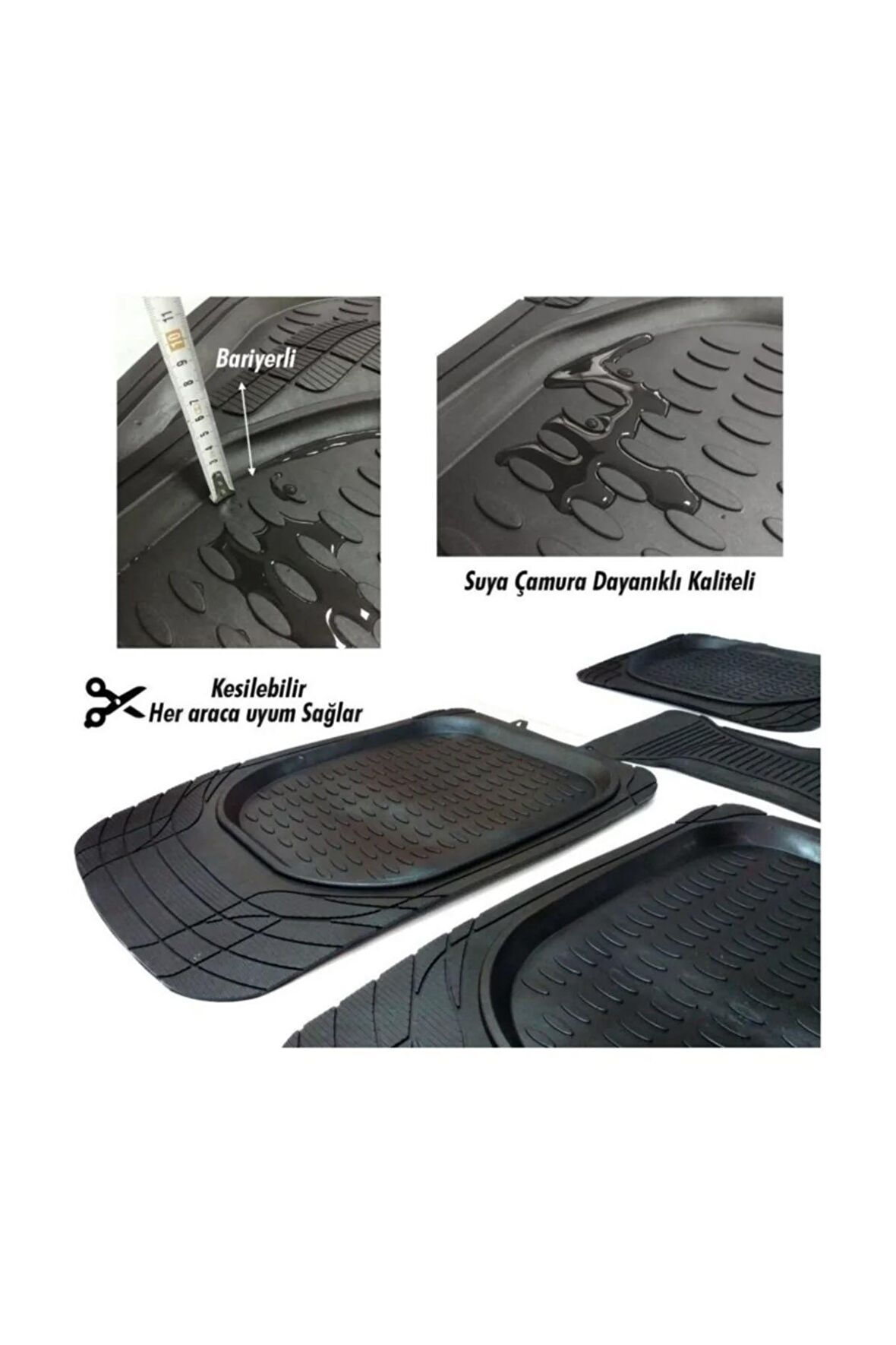 Subaru Forester Uyumlu 3d Havuzlu Paspas Takımı