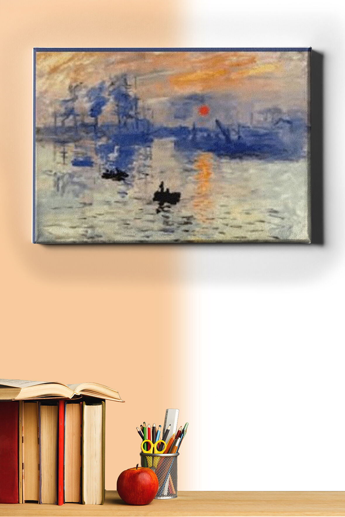 Sayılarla Boyama Seti Kasnaklı Gün Doğarken 60 X 75 Cm