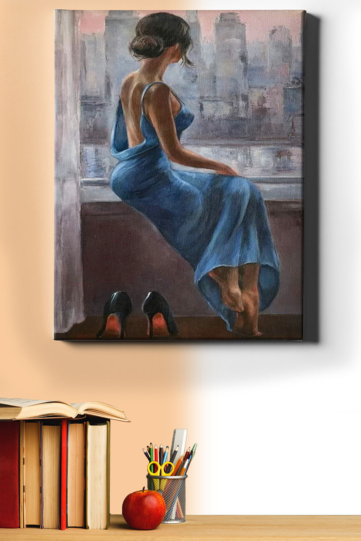Sayılarla Boyama Seti Kasnaklı Balo Gecesi 60 X 75 Cm