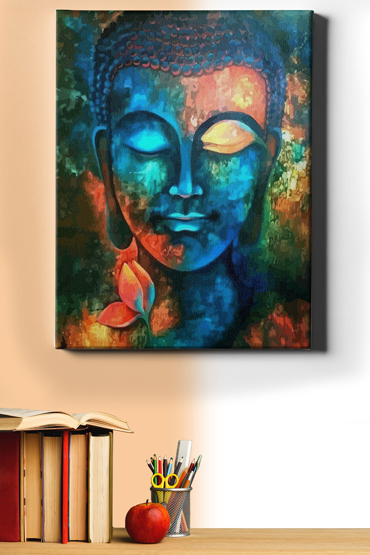Sayılarla Boyama Seti Kasnaklı Düşünüyorum 40 X 50 Cm