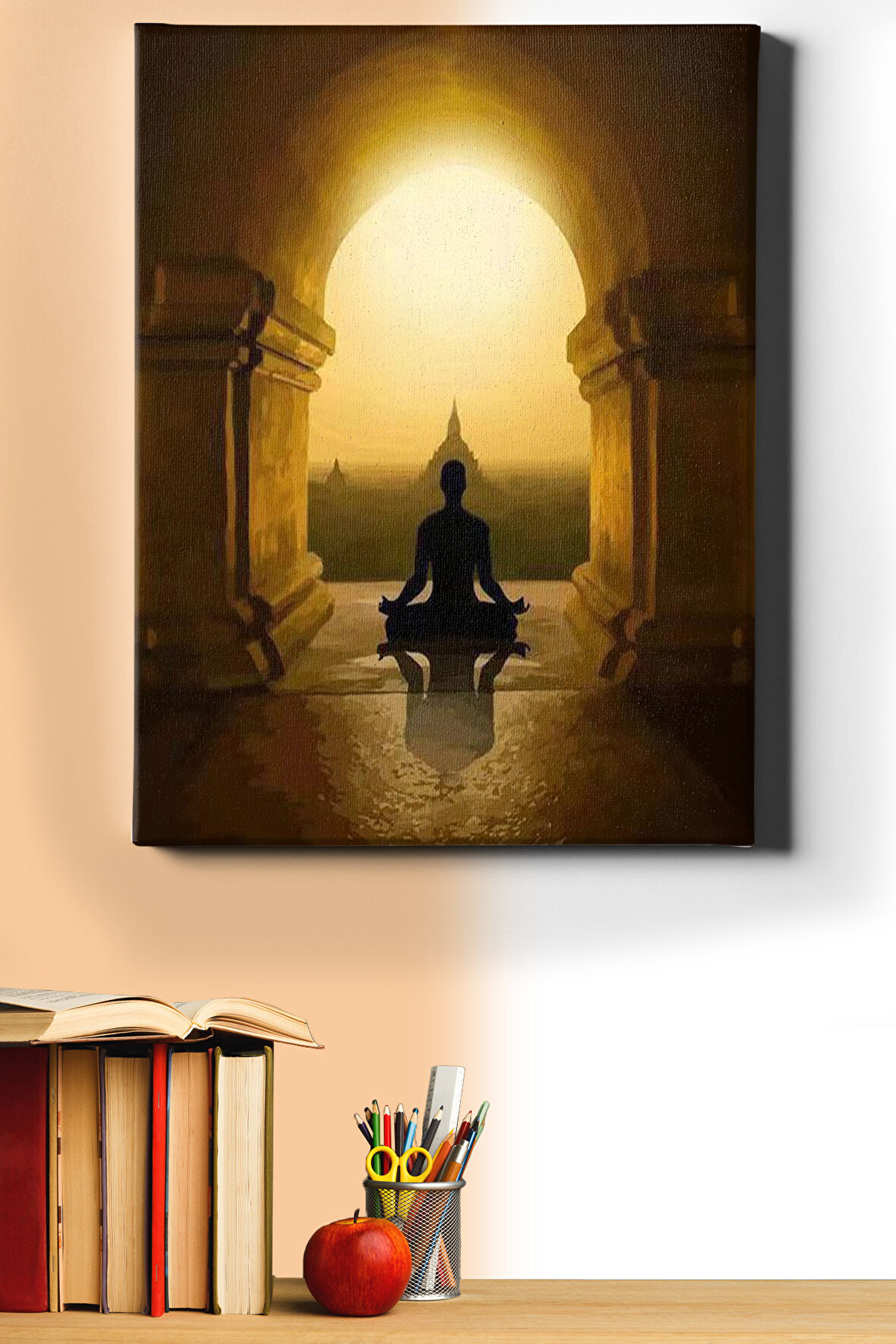 Sayılarla Boyama Seti Kasnaklı Ruhsal Arınma 60 X 75 Cm