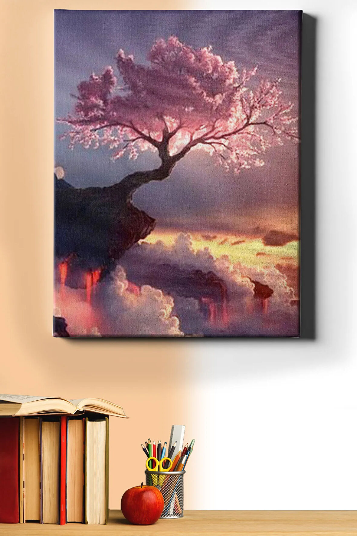 Sayılarla Boyama Seti Kasnaklı Feng Shuı 40 X 50 Cm