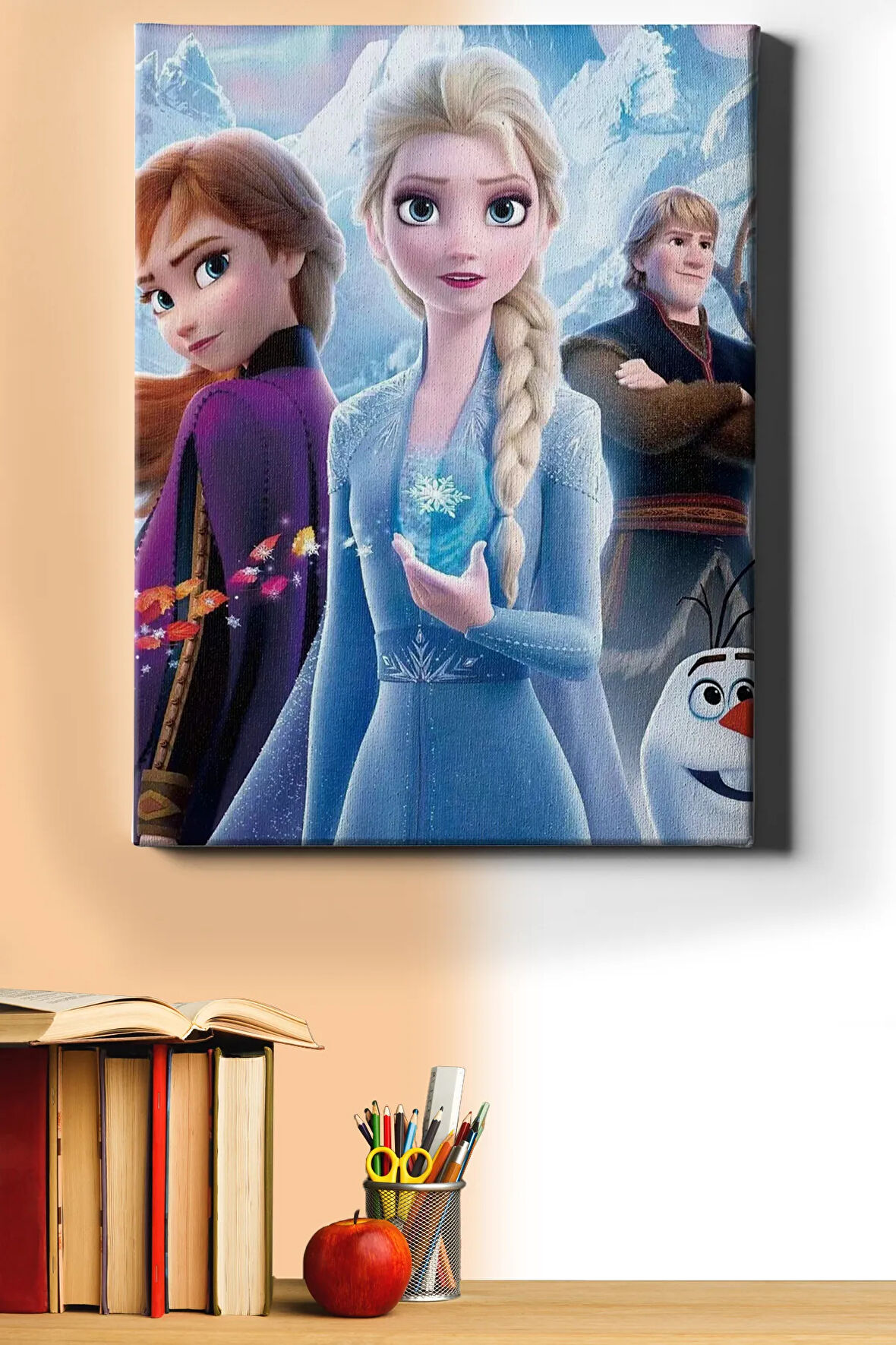 Sayılarla Boyama Seti Kasnaklı Elsa 50 X 65 Cm