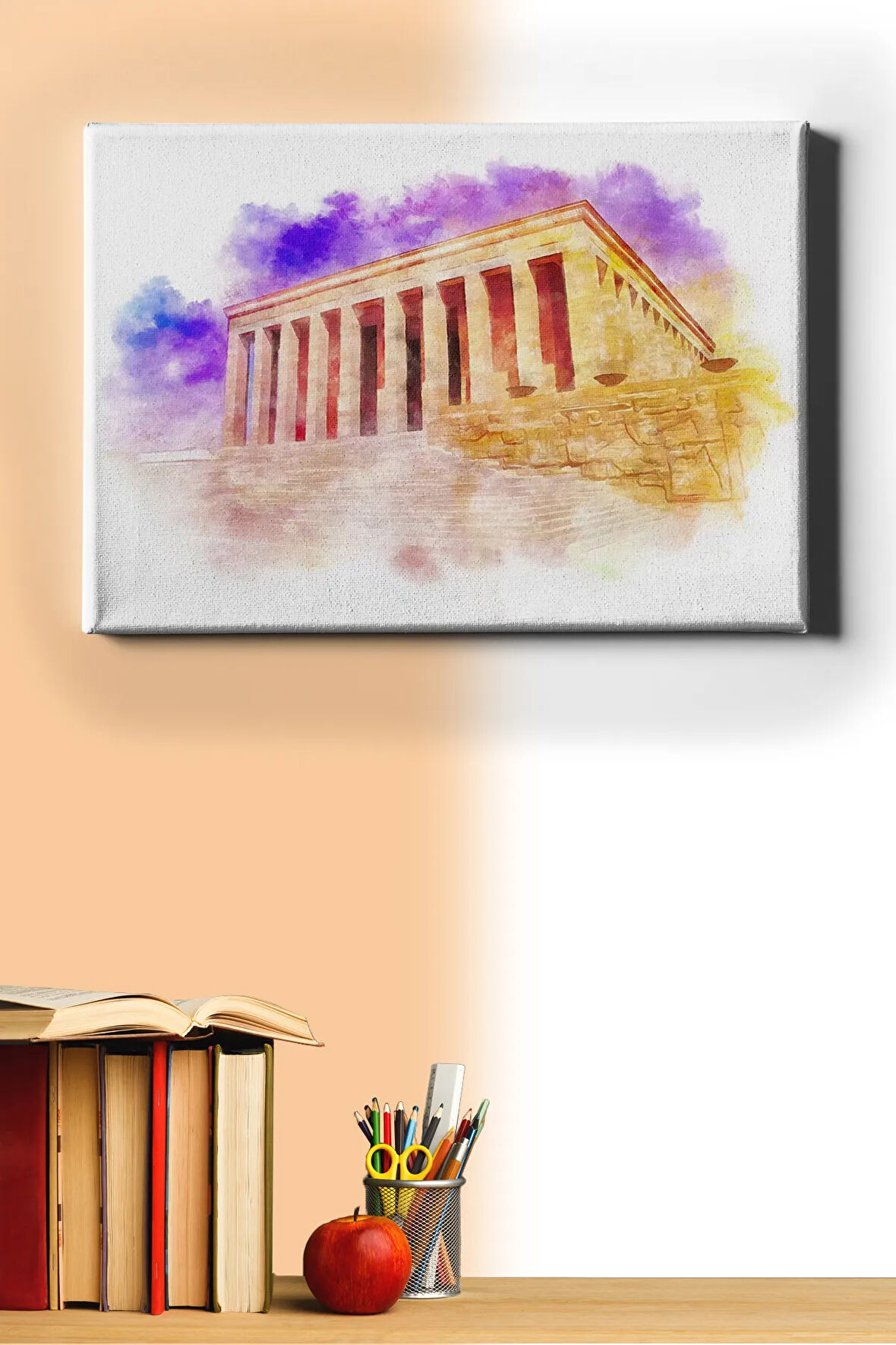 Sayılarla Boyama Seti Kasnaklı Anıtkabir 50 X 65 Cm