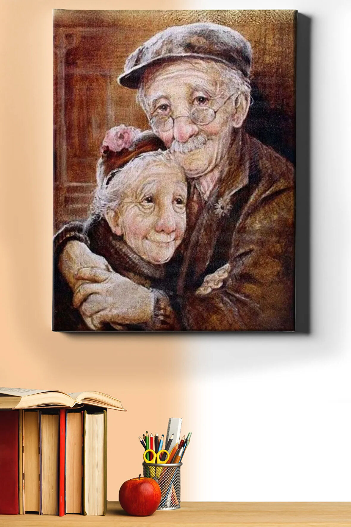 Sayılarla Boyama Seti Kasnaklı 4o Yıl 60 X 75 Cm