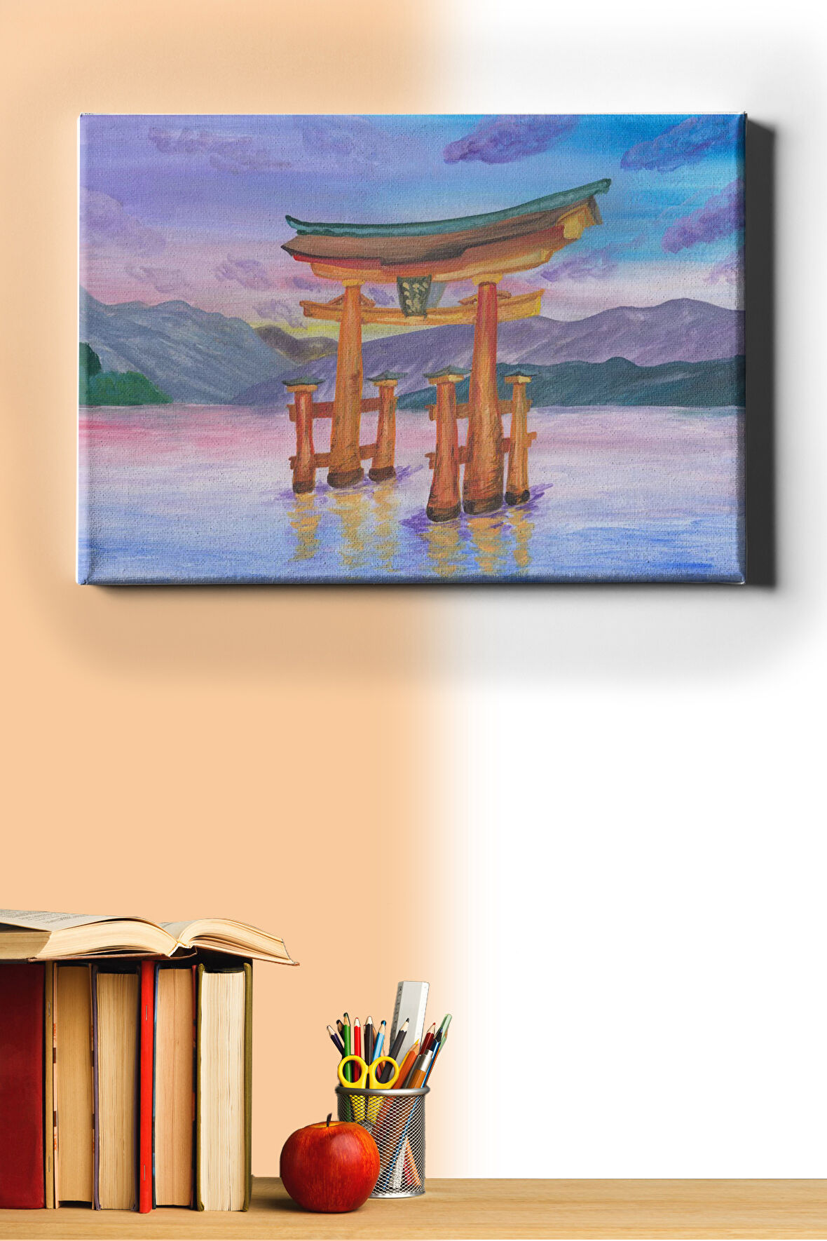 Sayılarla Boyama Seti Kasnaklı Mabet 60 X 75 Cm