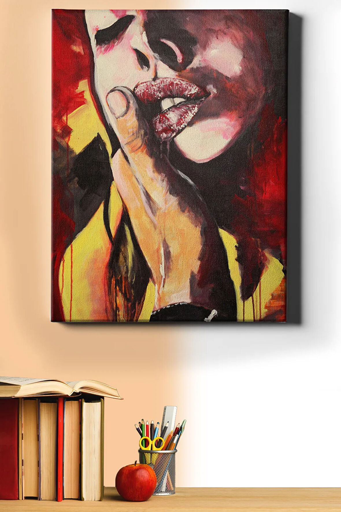 Sayılarla Boyama Seti Kasnaklı Teselli 40 X 50 Cm
