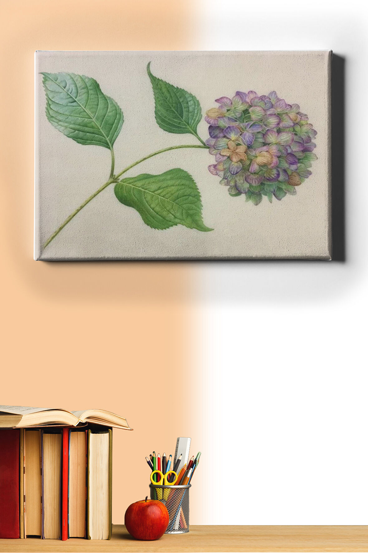 Sayılarla Boyama Seti Kasnaklı Kelebek Çalısı 50 X 65 Cm