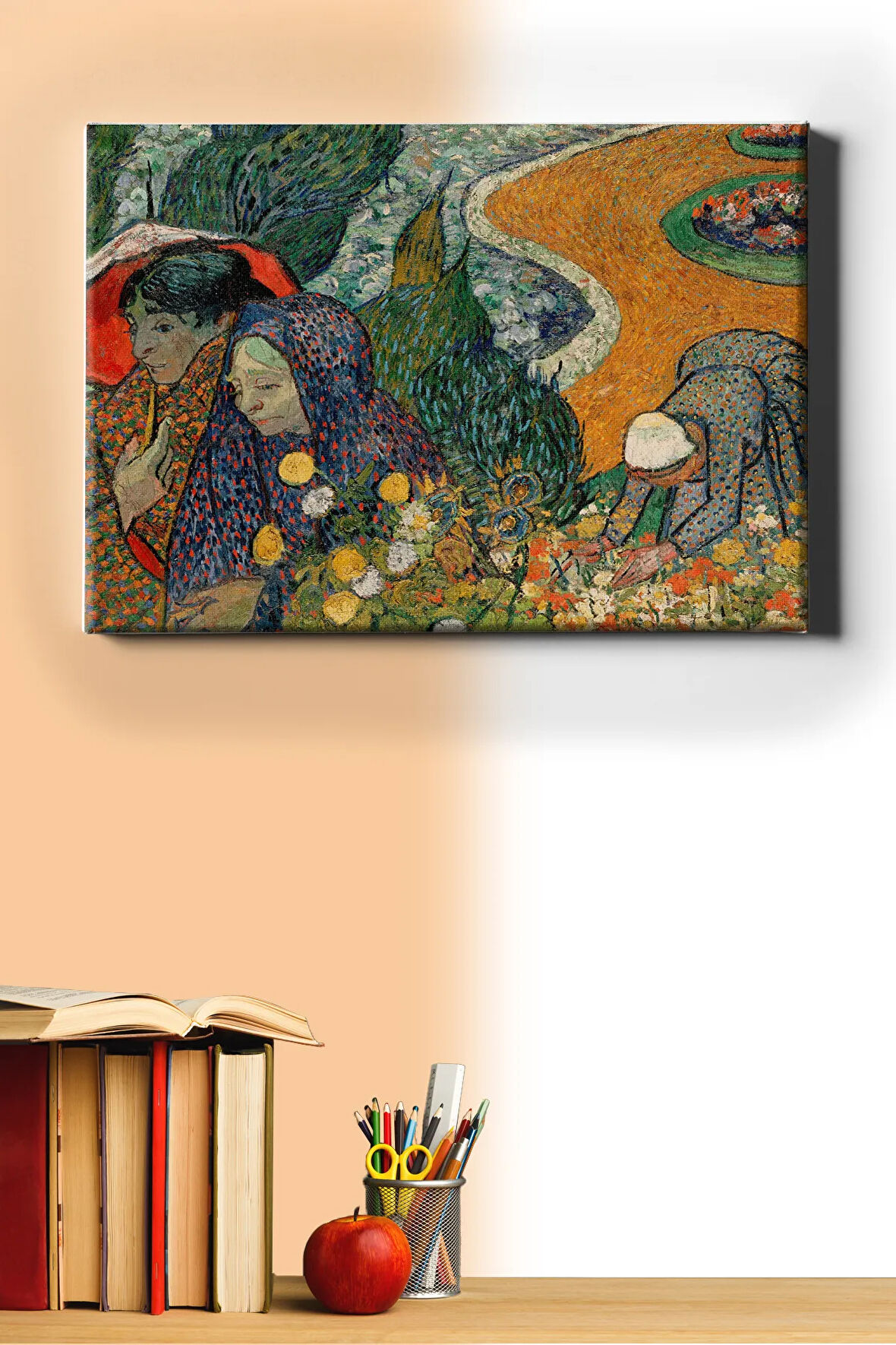 Sayılarla Boyama Seti Kasnaklı Van Gogh Arlesli Kadınlar 60 X 75 Cm