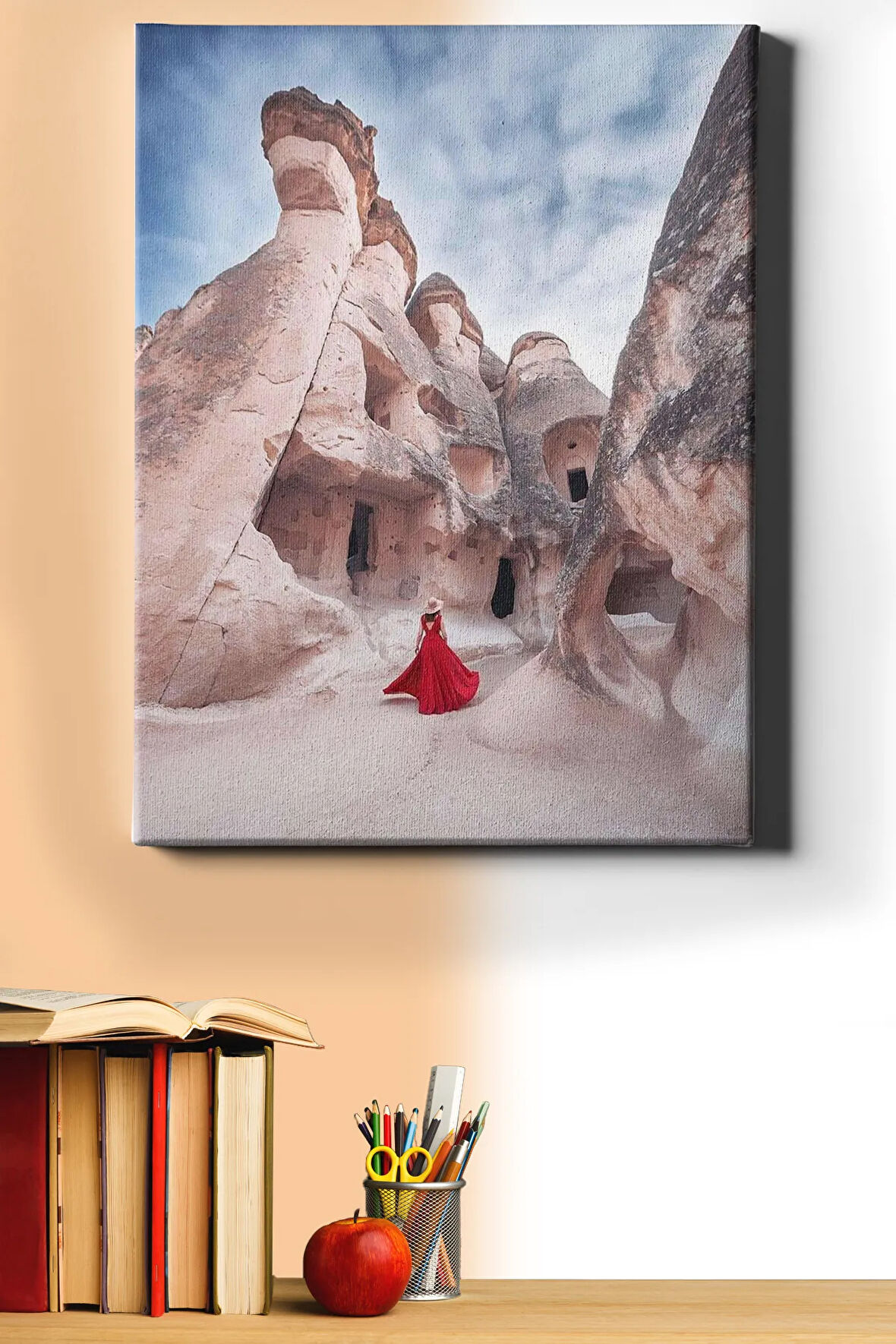 Sayılarla Boyama Seti Kasnaklı Peri Bacaları 60 X 75 Cm