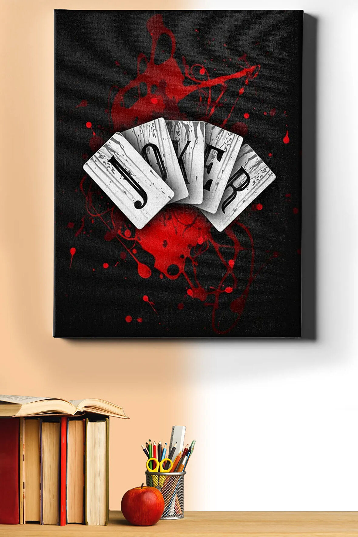 Sayılarla Boyama Seti Kasnaklı Joker Kartlar 40 X 50 Cm