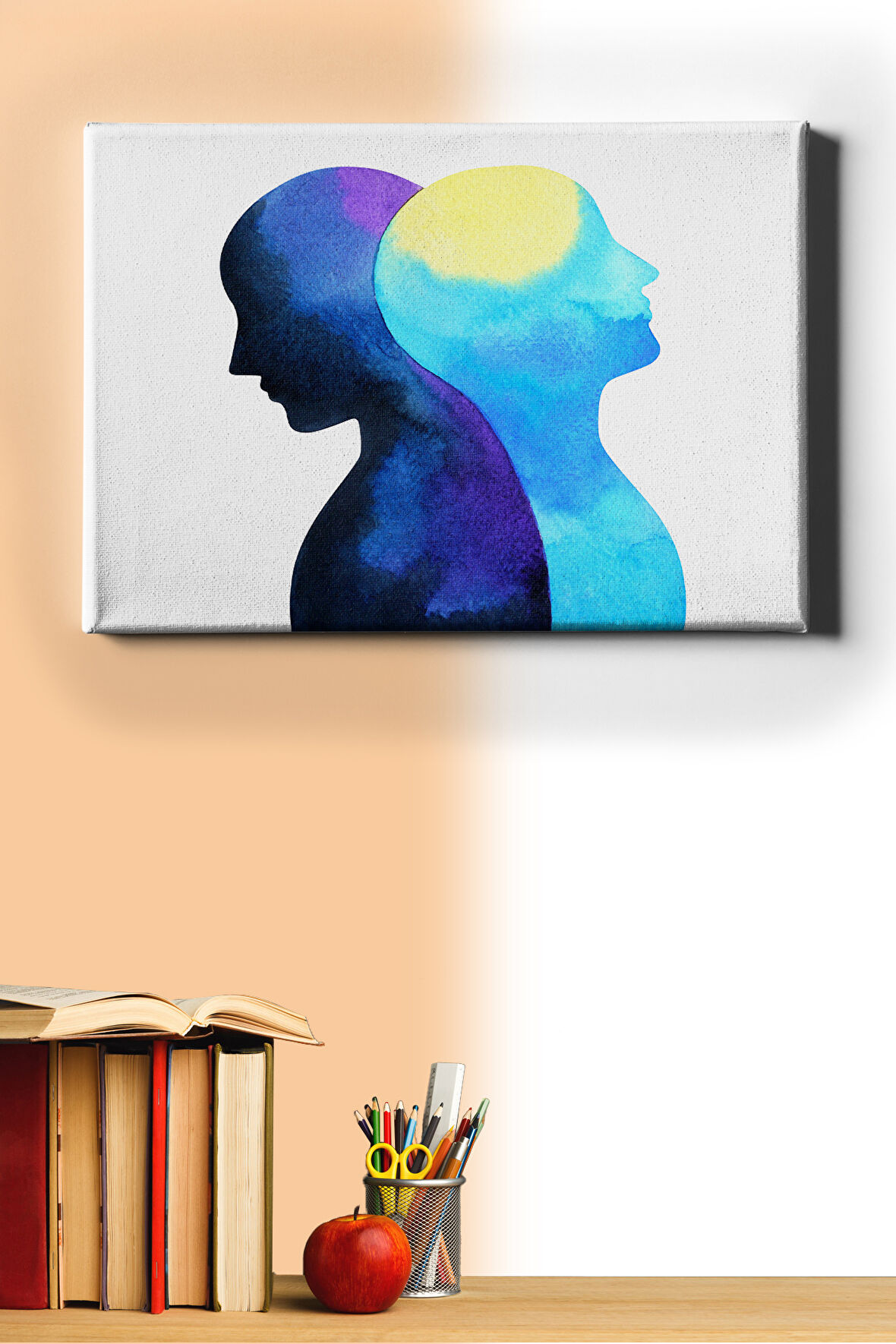Sayılarla Boyama Seti Kasnaklı Ruh Ikizi 50 X 65 Cm