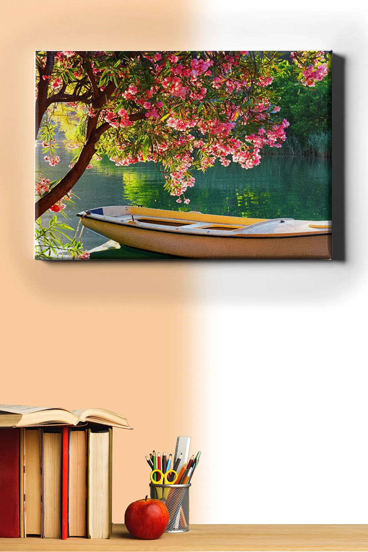 Sayılarla Boyama Seti Kasnaklı Göl Manzarası 50 X 65 Cm