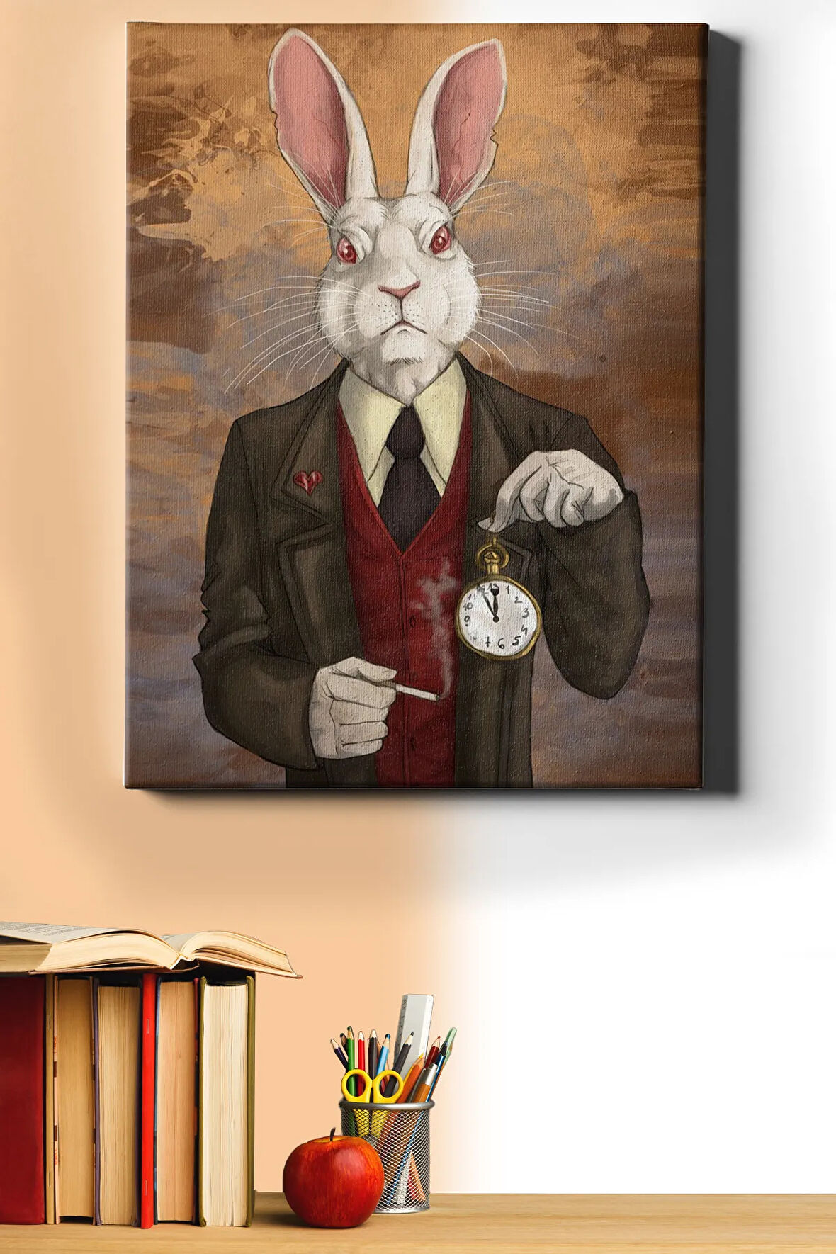 Sayılarla Boyama Seti Kasnaklı Harikalar Diyarına Dönüş 50 X 65 Cm