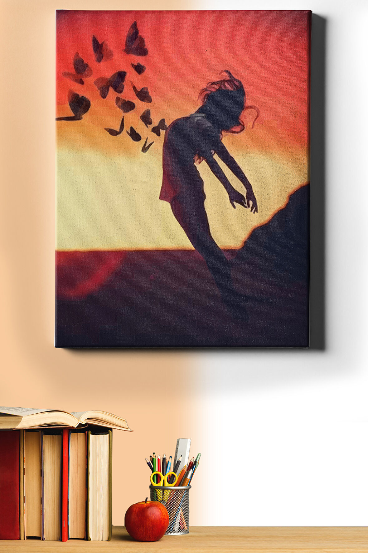 Sayılarla Boyama Seti Kasnaklı Aşkı Kaybetmek 40 X 50 Cm