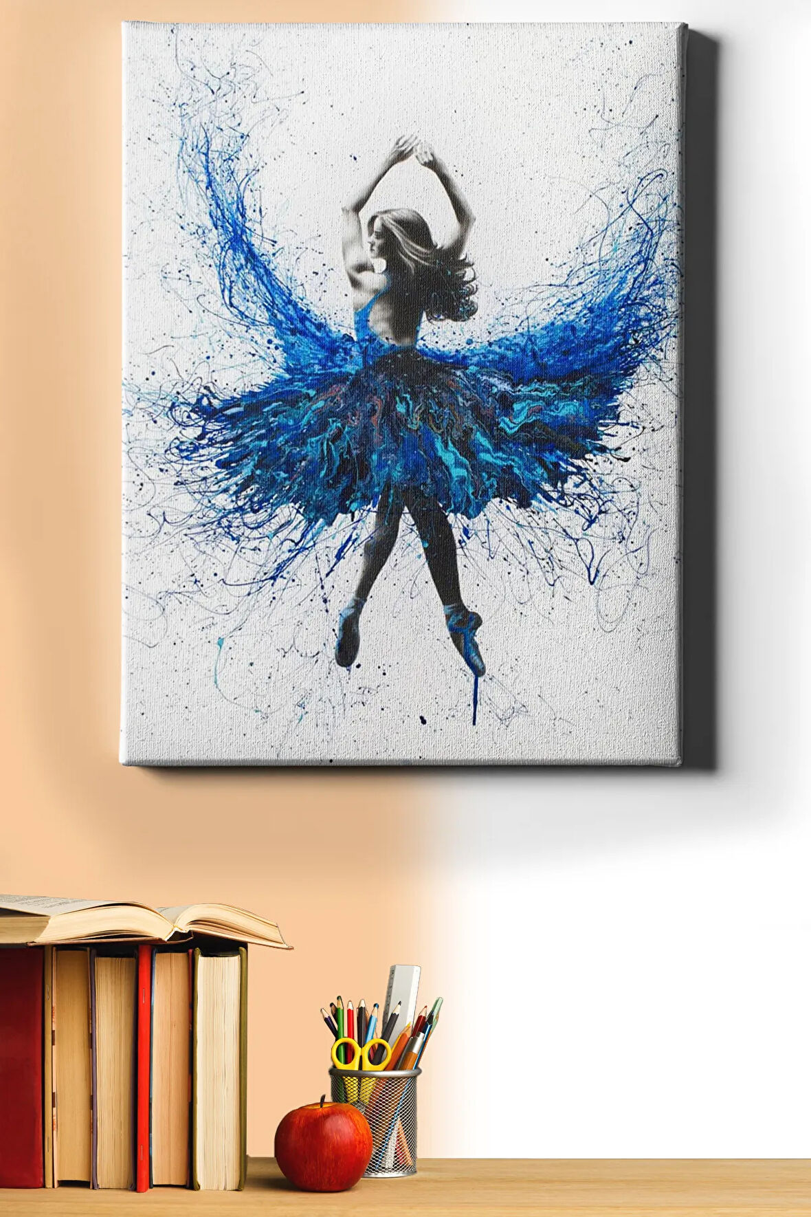 Sayılarla Boyama Seti Kasnaklı Kristal Dans 40 X 50 Cm