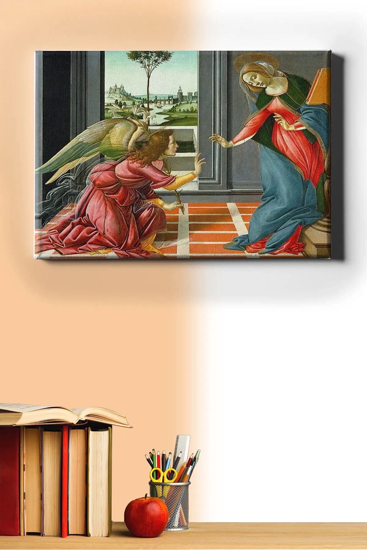 Sayılarla Boyama Seti Kasnaklı Nazlı Zambak 60 X 75 Cm
