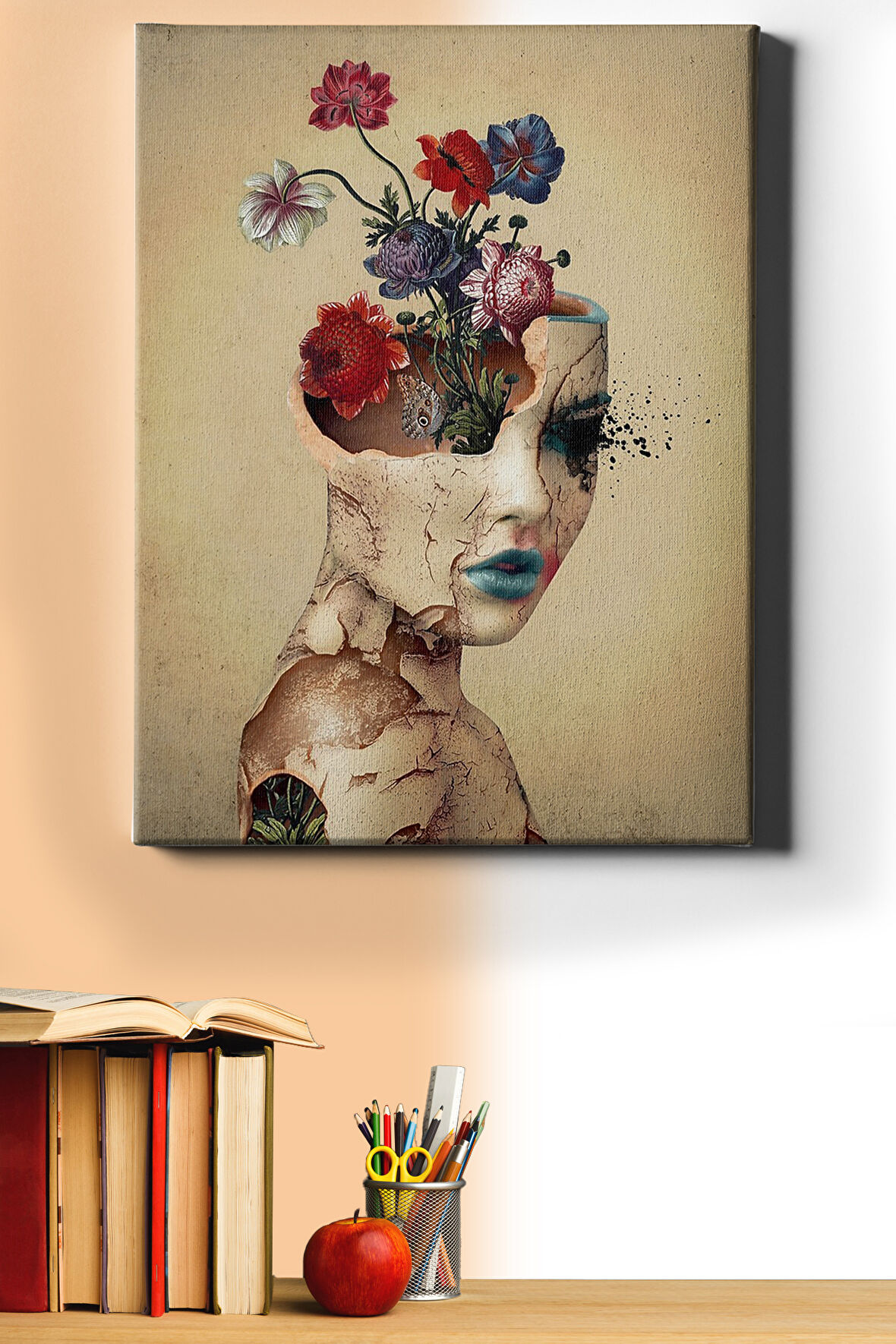 Sayılarla Boyama Seti Kasnaklı Ölümden Sonra 40 X 50 Cm