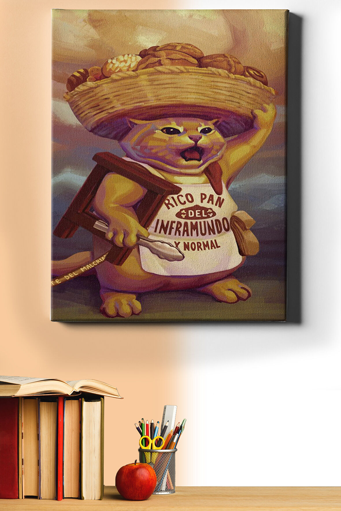 Sayılarla Boyama Seti Kasnaklı Simitçi Ked 60 X 75 Cm