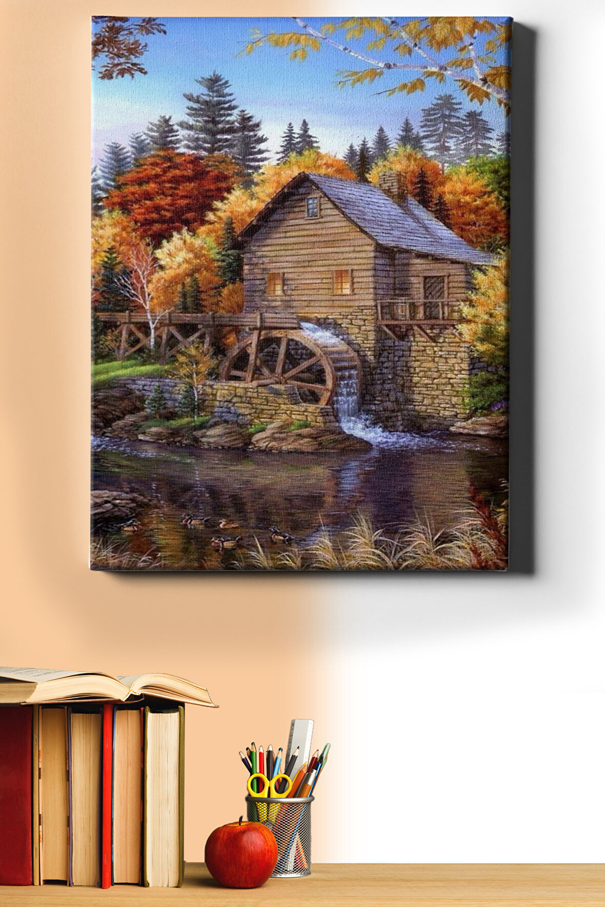 Sayılarla Boyama Seti Kasnaklı Kayıp Malikane 60 X 75 Cm