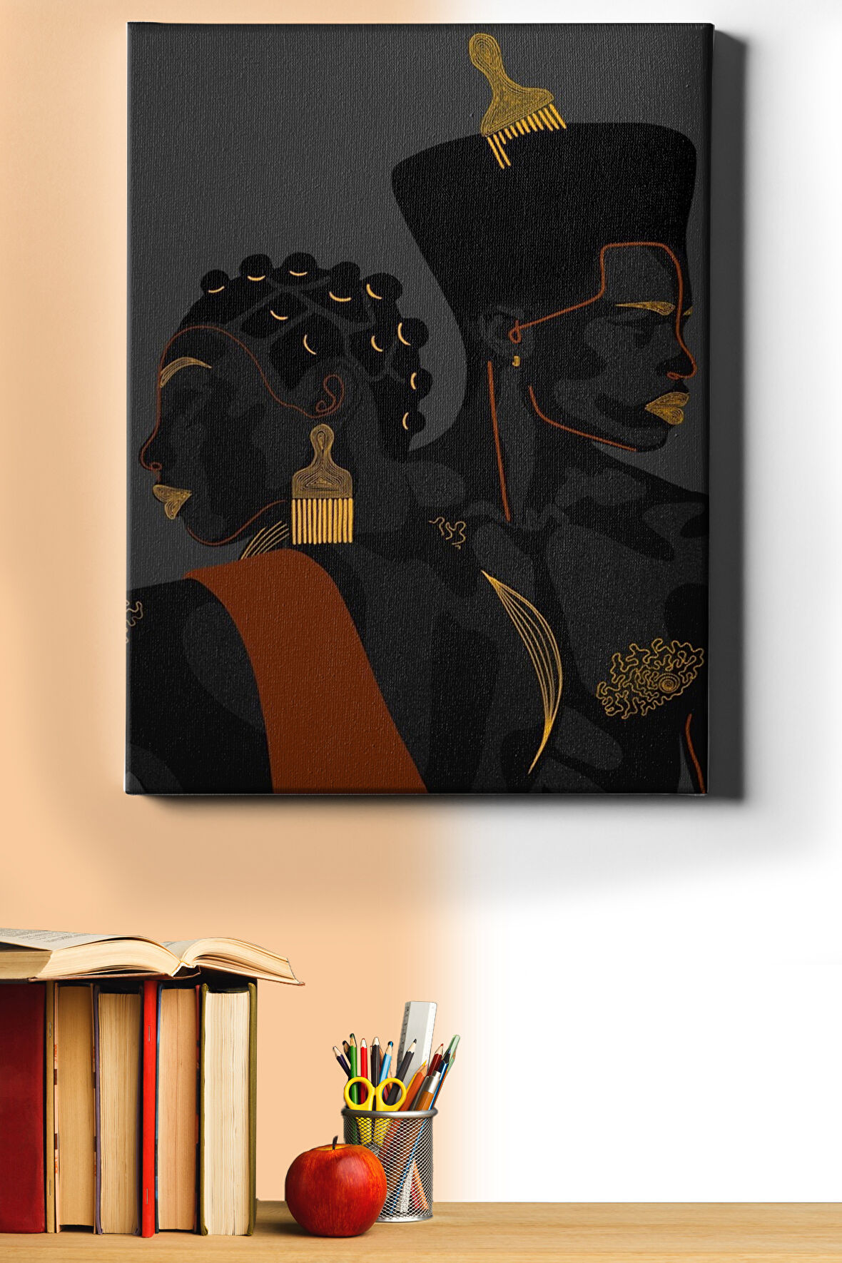 Sayılarla Boyama Seti Kasnaklı Tanrılar 60 X 75 Cm