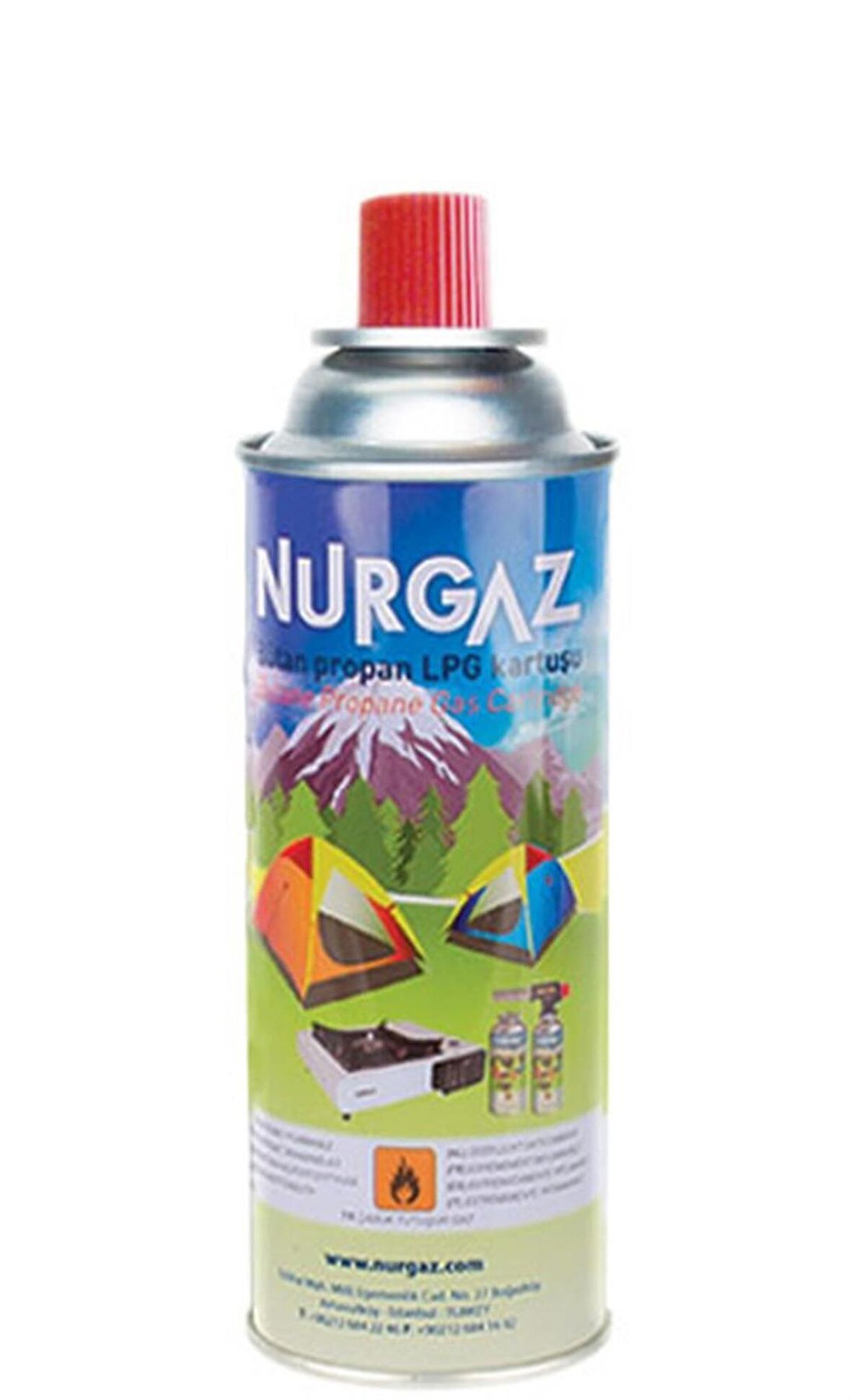 NURGAZ NG 207 VALFLİ BASINÇLI KARTUŞ 220 GR