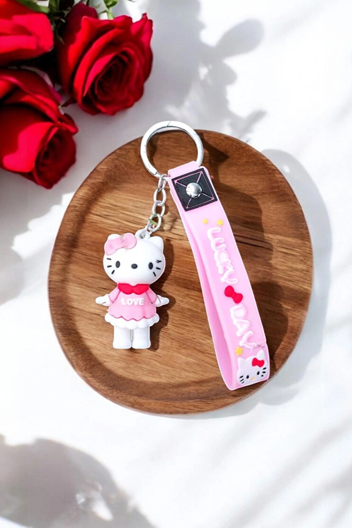 Hello Kitty 3D Silikon Anahtarlık ve Çanta süsü