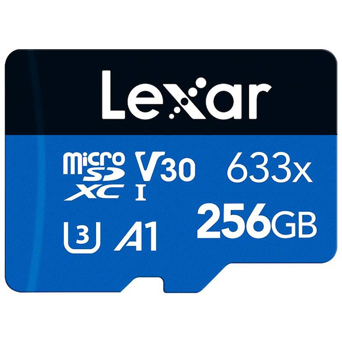 256GB LEXAR 633X MICROSDXC HİGH-PERFORMANCEC10 A1 V30 U3 HAFIZA KARTI 