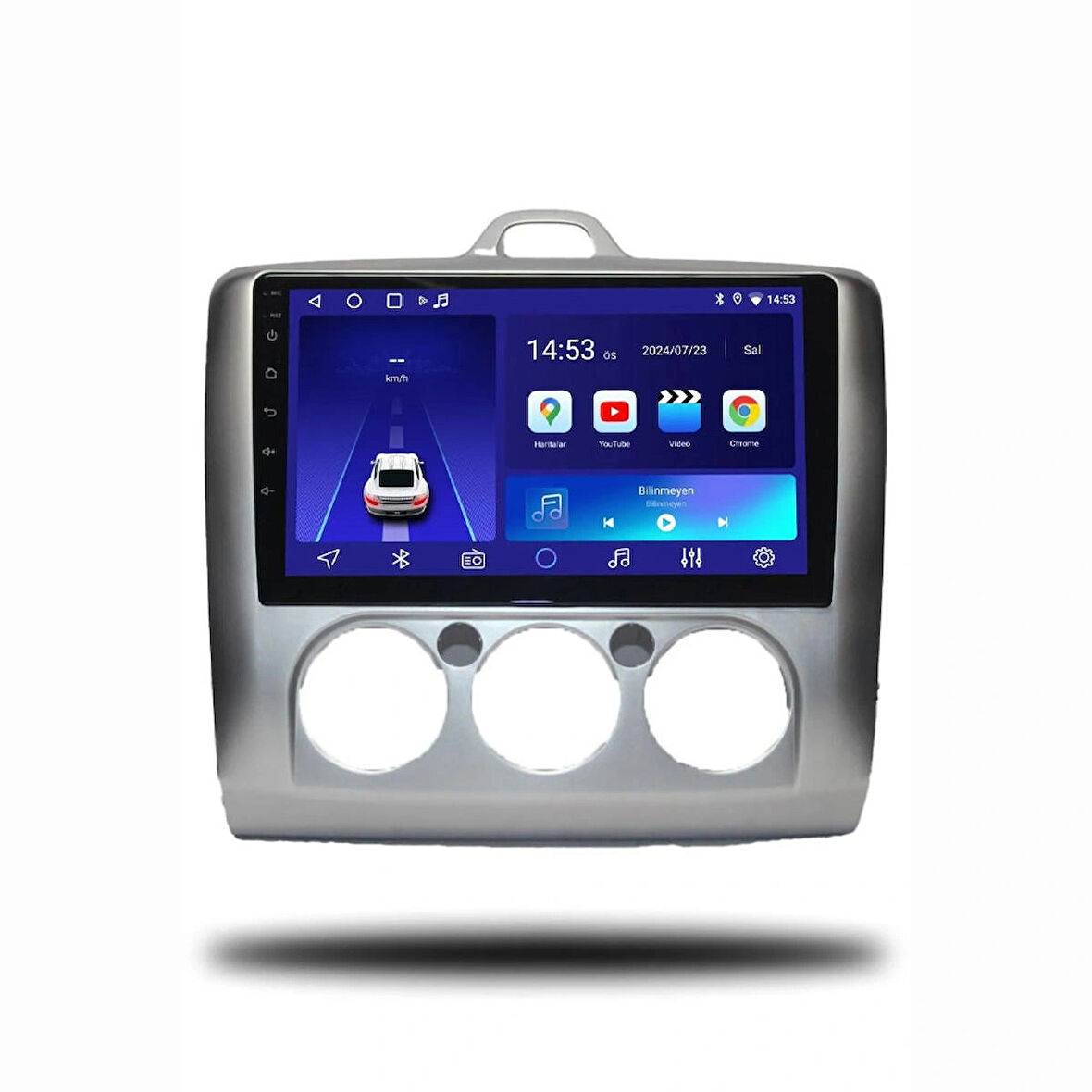 FORD FOCUS 2 CONNECT 2007-2011 MANUEL KLİMA UYUMLU 9 inç 6-128 GB MULTİMEDYA