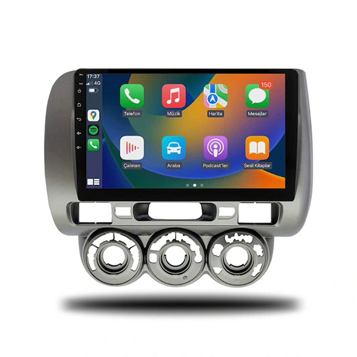 HONDA CİTY 2002-2008 MANUEL KLİMA UYUMLU 9 inç 4-64 GB MULTİMEDYA