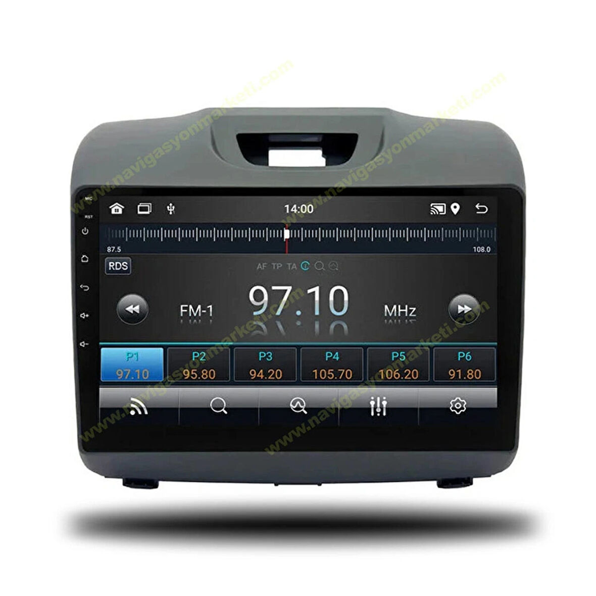 ISUZU DMAX 2012-2019 UYUMLU 9 inç 6-128 GB MULTİMEDYA