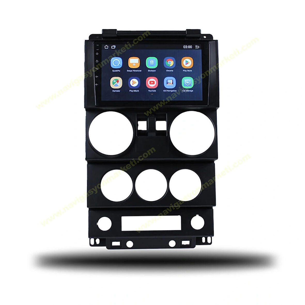 JEEP RUBİCON 2008-2010 UYUMLU 9 inç 4-64 GB MULTİMEDYA