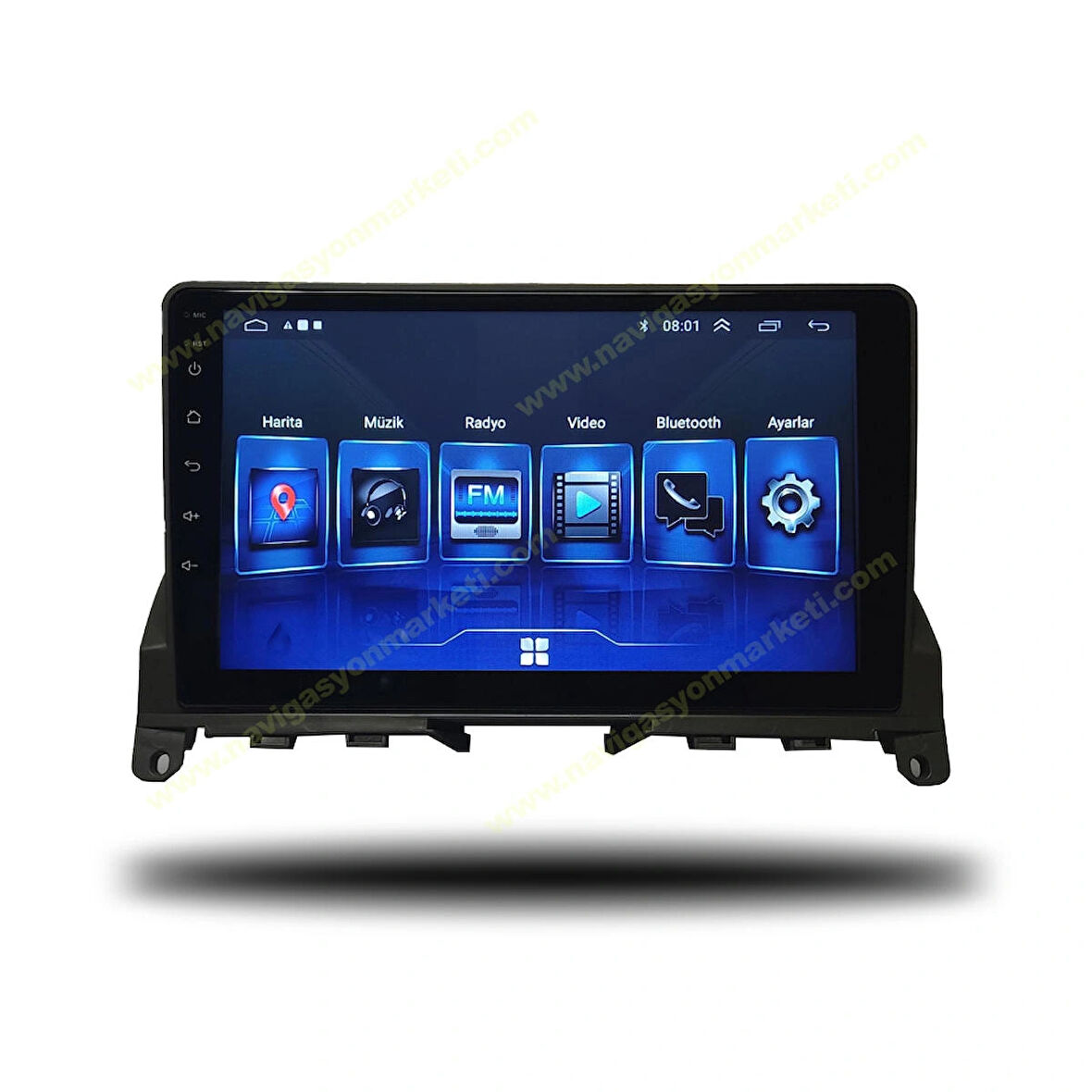 MERCEDES C CLASS 2007-2011 UYUMLU 9 inç 6-128 GB MULTİMEDYA
