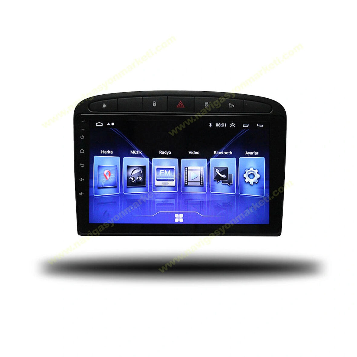 PEUGEOT 308 2007-2013 UYUMLU 8-128 GB MULTİMEDYA